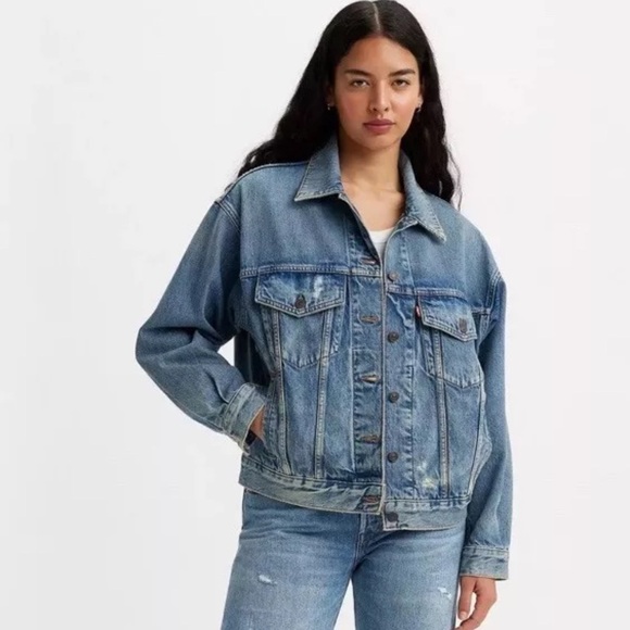 Levi's Premium '90S TRUCKER JACKET Women's Size XS - Picture 1 of 16